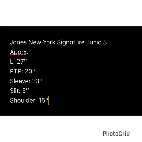 Jones New York Signature Tunic S - Picture 8 of 8